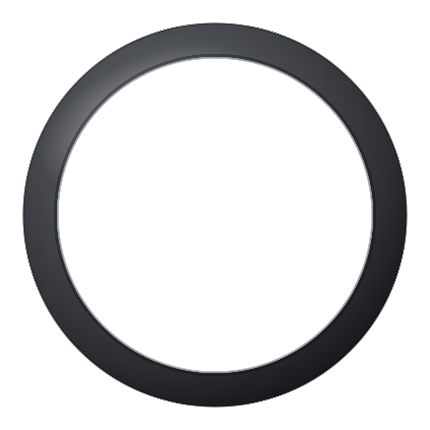 Black port hole ring