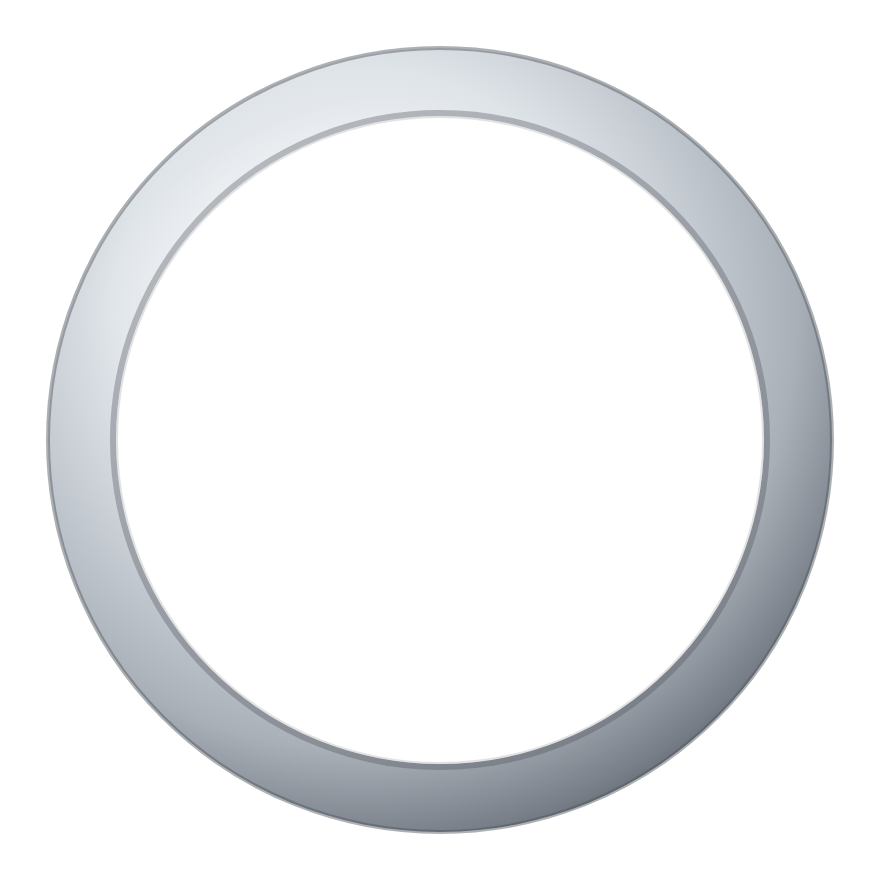 Chrome port hole ring