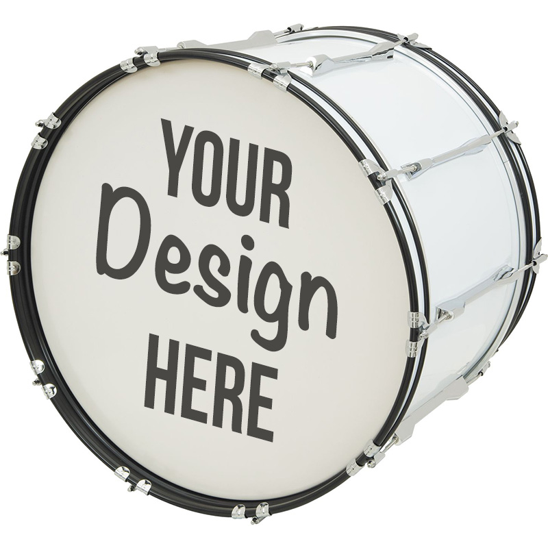 Custom Printed Bass Drum Head
