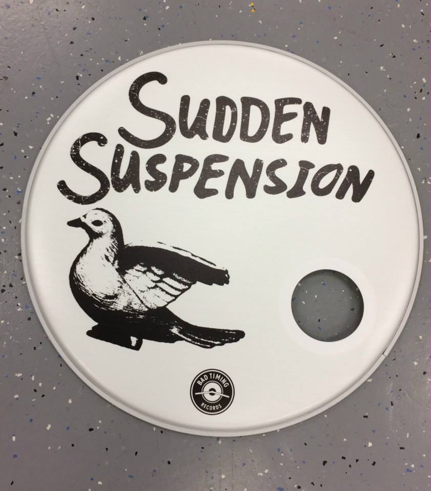 Custom bass drum head print