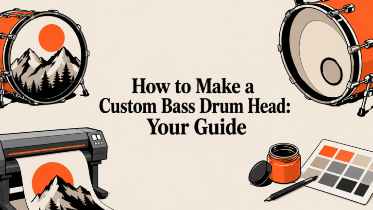 How to Make a Custom Bass Drum Head: Your Guide