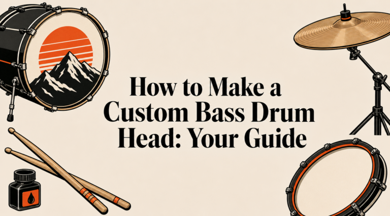 Custom Print Bass Drum Heads: A Buyer’s & Design Guide