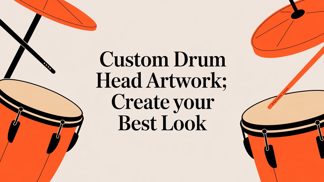 Custom Drum Head Artwork: Create Your Best Look