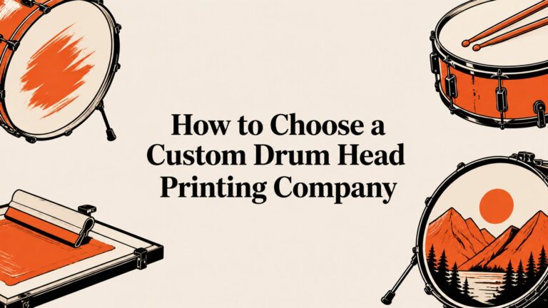 How to Choose a Custom Drum Head Printing Company