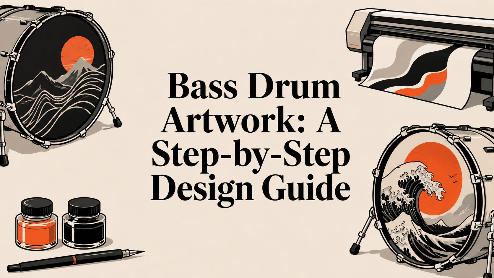 Bass Drum Artwork: A Step-by-Step Design Guide