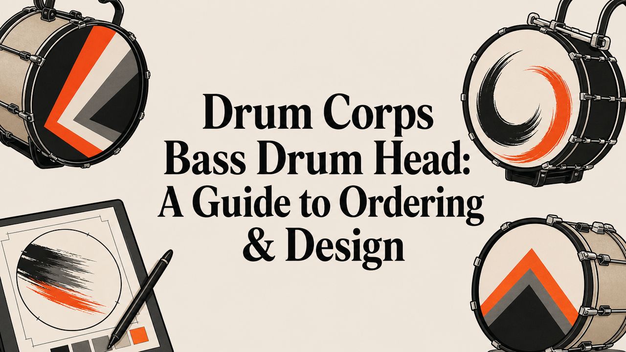 Drum Corps Bass Drum Head: A Guide to Ordering & Design