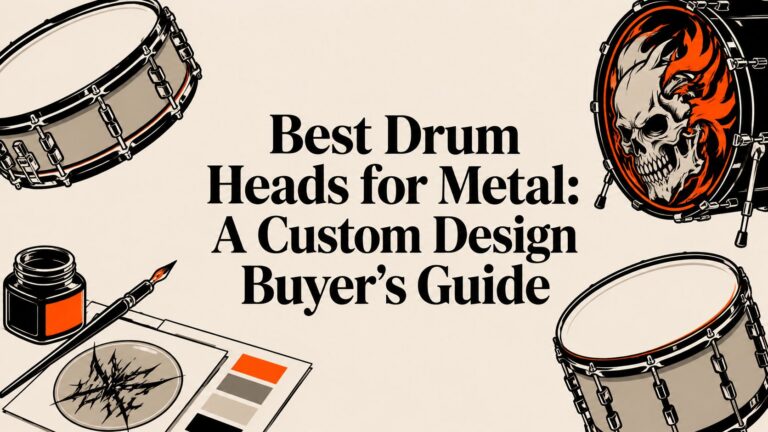 Best Drum Heads for Metal: A Custom Design Buyer’s Guide