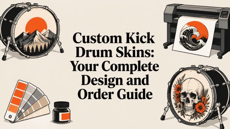 Custom Kick Drum Skins: Your Complete Design and Order Guide