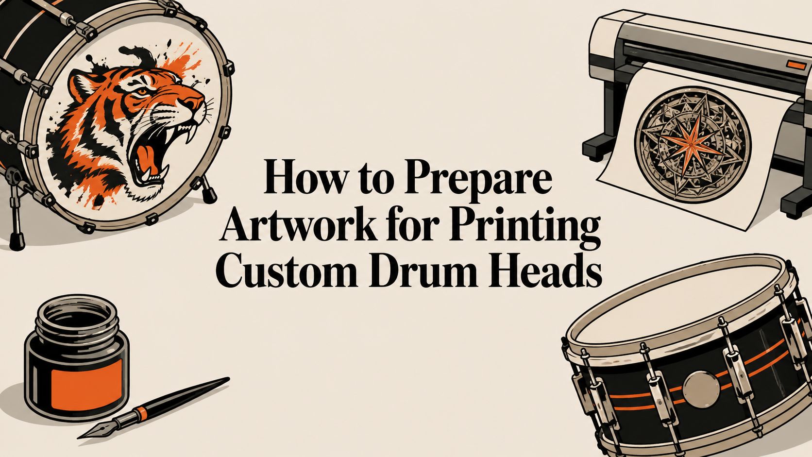 How to Prepare Artwork for Printing Custom Drum Heads
