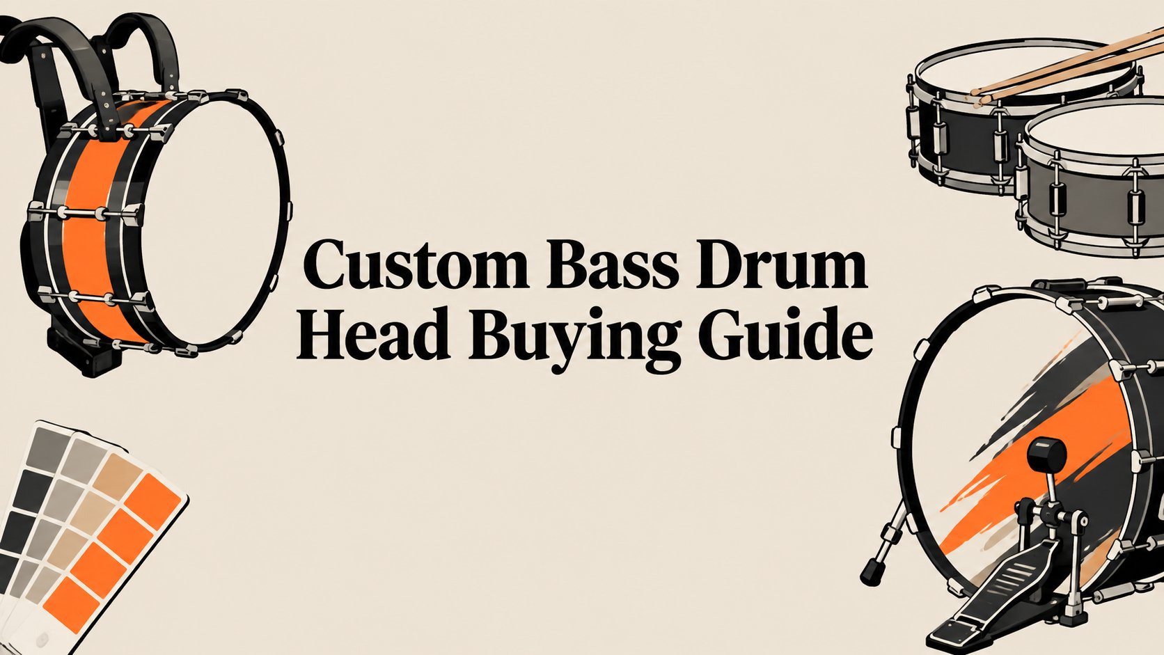 Custom Bass Drum Head Buying Guide